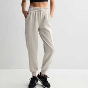 Stylish Beige Jogger Pants for Women